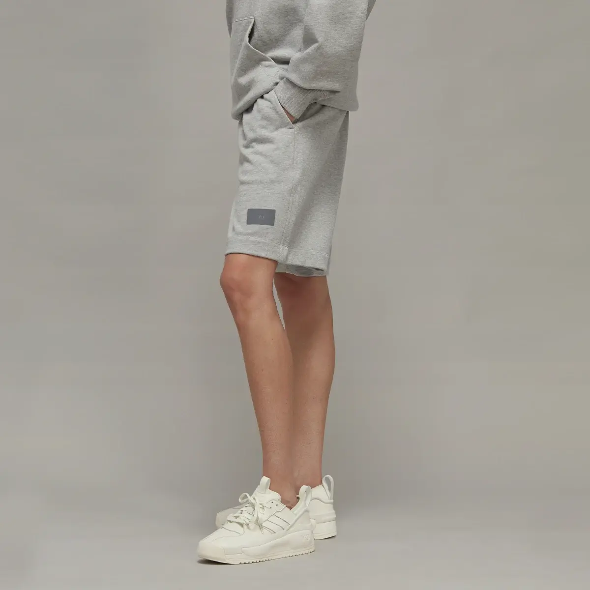 Adidas Y-3 Organic Cotton Terry Shorts. 2