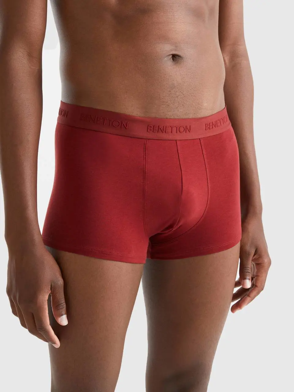 Benetton boxer briefs in lyocell blend. 1