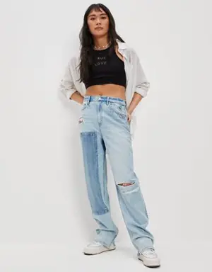 Pride Strigid Highest Waist Baggy Straight Jean