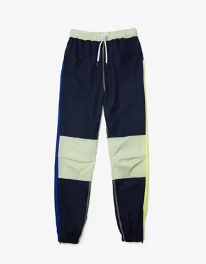 Pantalón deportivo en color block para mujer