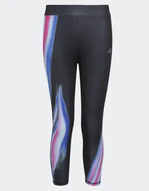 Adidas AEROREADY® Hyper Real 7/8 Tights. 3 Adidas AEROREADY® Hyper Real 7/8 Tights. 3