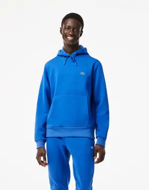 Sweatshirt à capuche Jogger homme Lacoste en coton biologique
