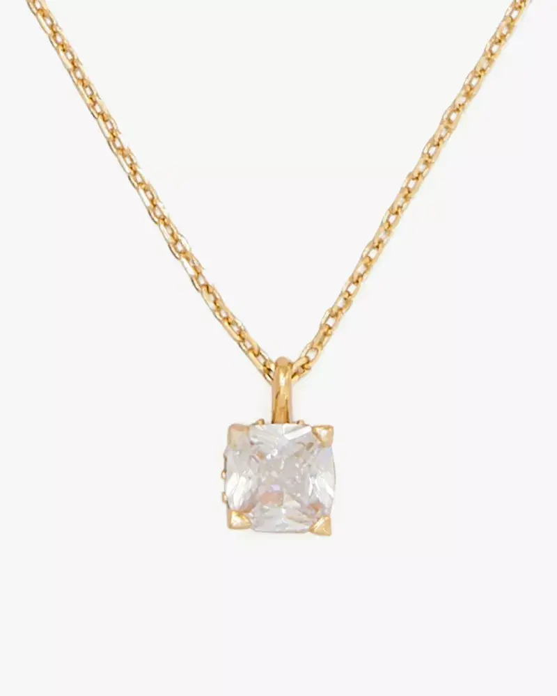 Kate Spade Little Luxuries 6mm Square Pendant. 1