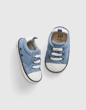 Baby Slip-On Sneakers blue