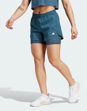 Adidas Shorts AEROREADY 2 en 1