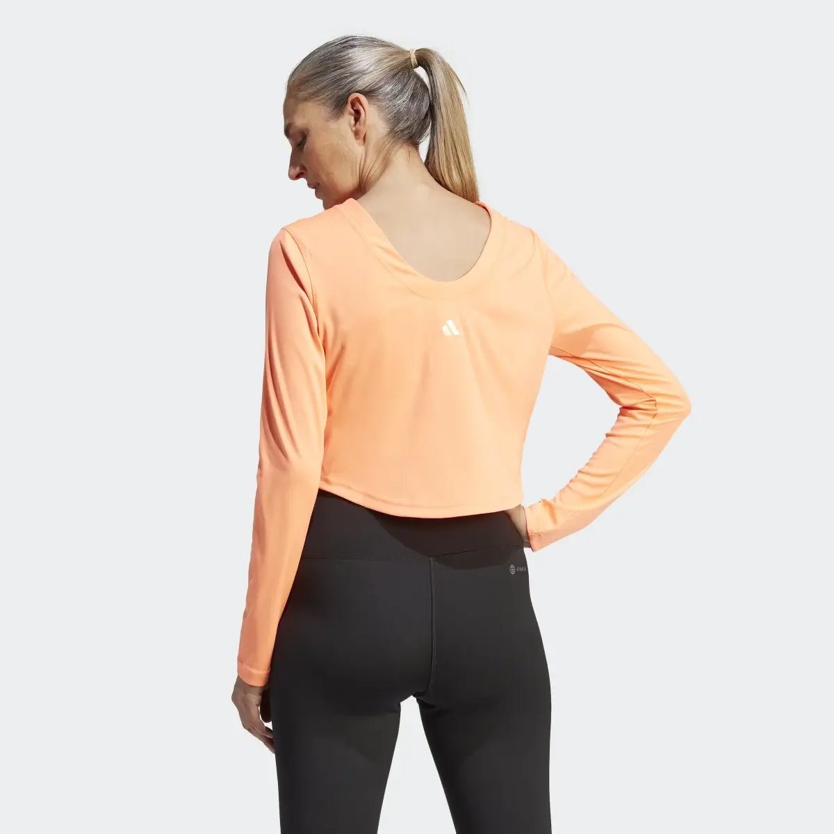 Adidas Hyperbright Training Long Sleeve Tee. 3