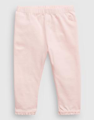 Gap Baby Ruffle Leggings pink