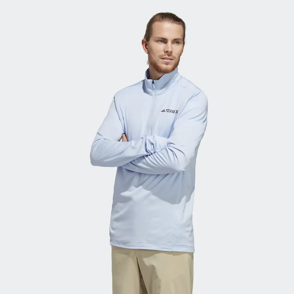 Adidas Sweat-shirt demi-zip molleton Terrex Multi. 2