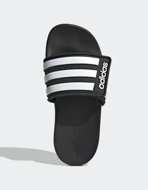 Adidas Adilette Comfort Adjustable Slides. 3 Adidas Adilette Comfort Adjustable Slides. 3
