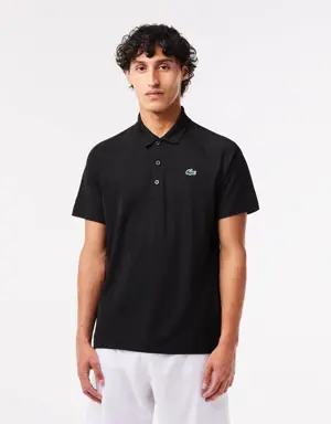 Lacoste Men's Lacoste SPORT Breathable Run-Resistant Interlock Polo Shirt