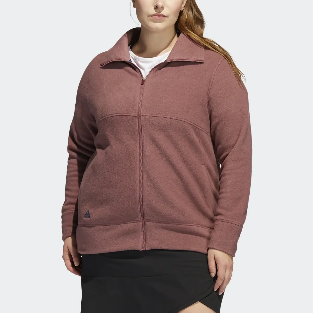 Adidas Polar Fleece Jacket (Plus Size). 1