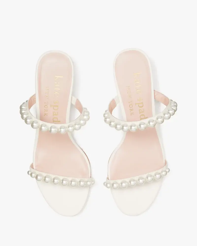 Kate Spade Palm Springs Pearl Slide Sandals. 3