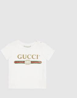 Baby T-shirt with Gucci logo