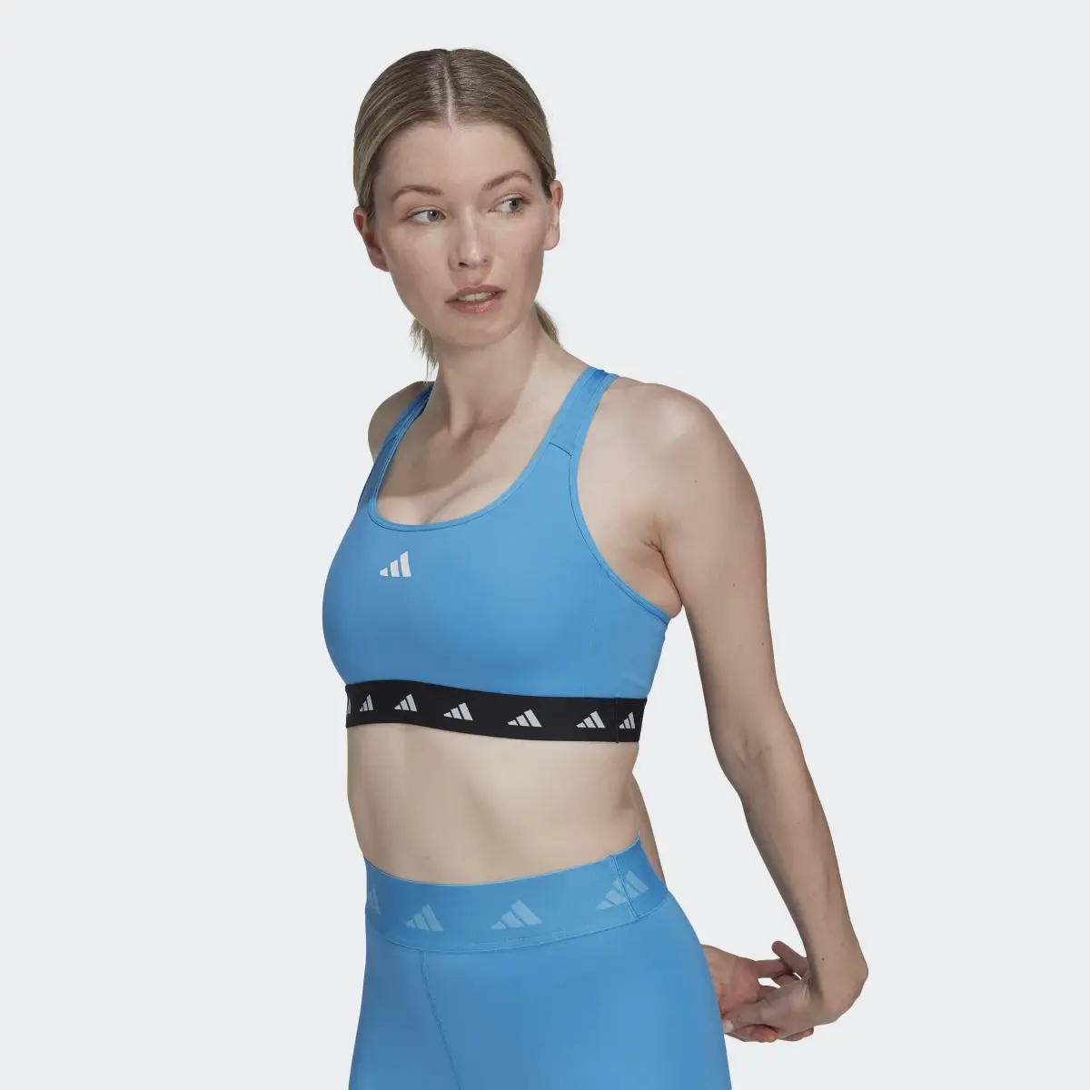 Adidas Reggiseno sportivo Powerreact Training Medium-Support Techfit. 2