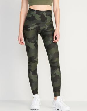 Old Navy Extra High-Waisted PowerSoft Leggings for Women green