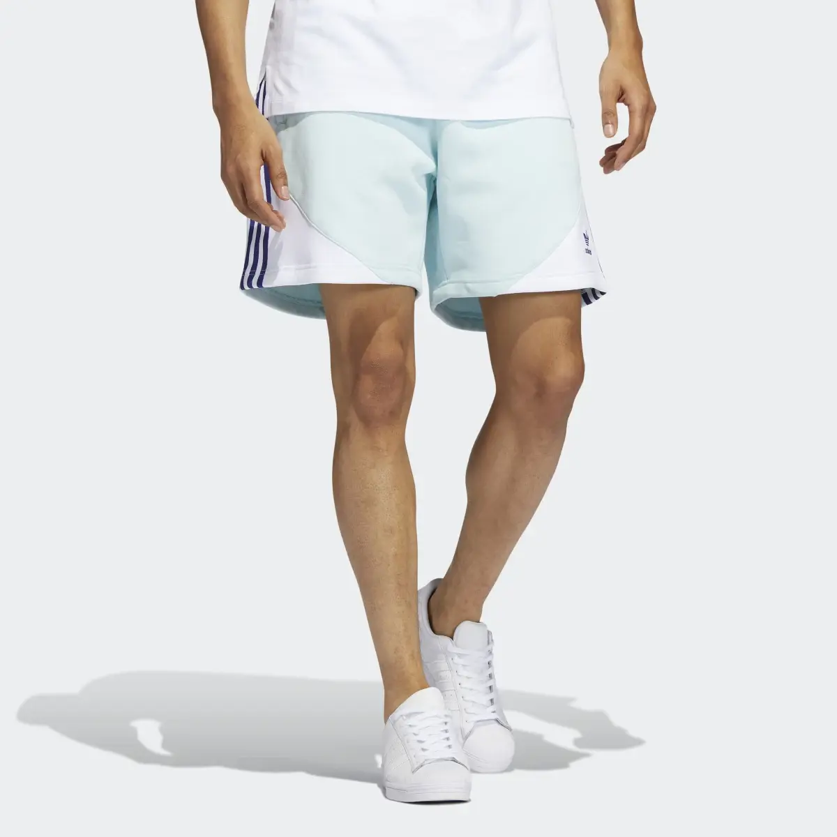 Adidas SST Fleece Shorts. 3