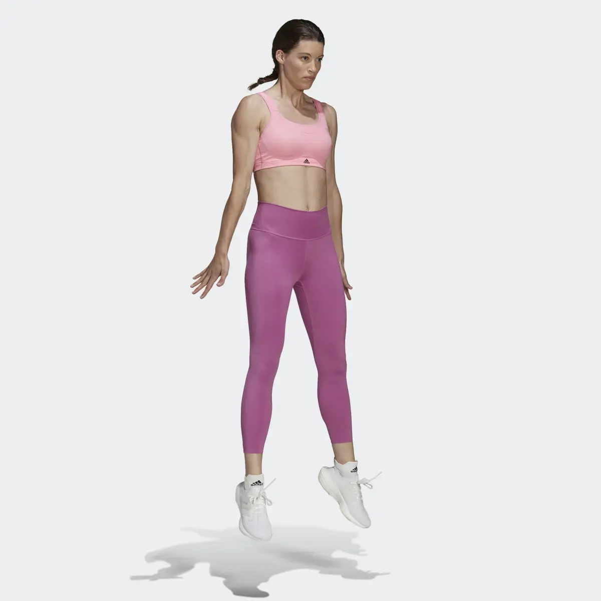 Adidas Optime Training Luxe 7/8 Leggings. 3