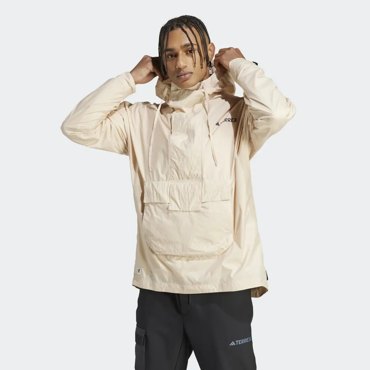 Adidas TERREX Made to Be Remade Wind Anorak. 2