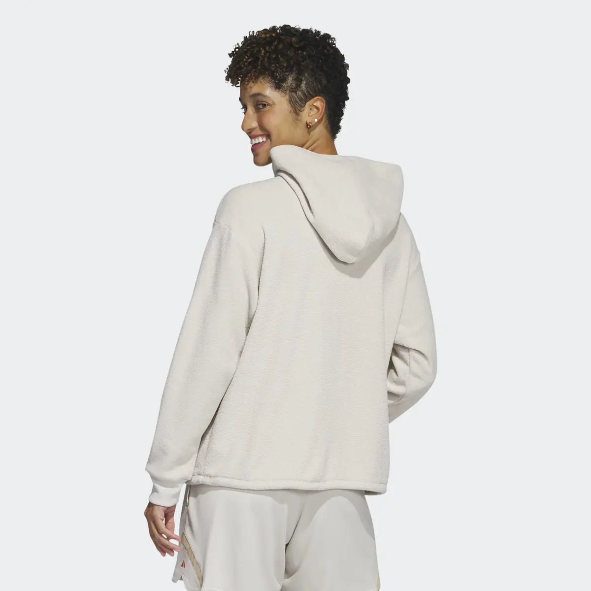 Adidas Select Crop Hoodie. 3