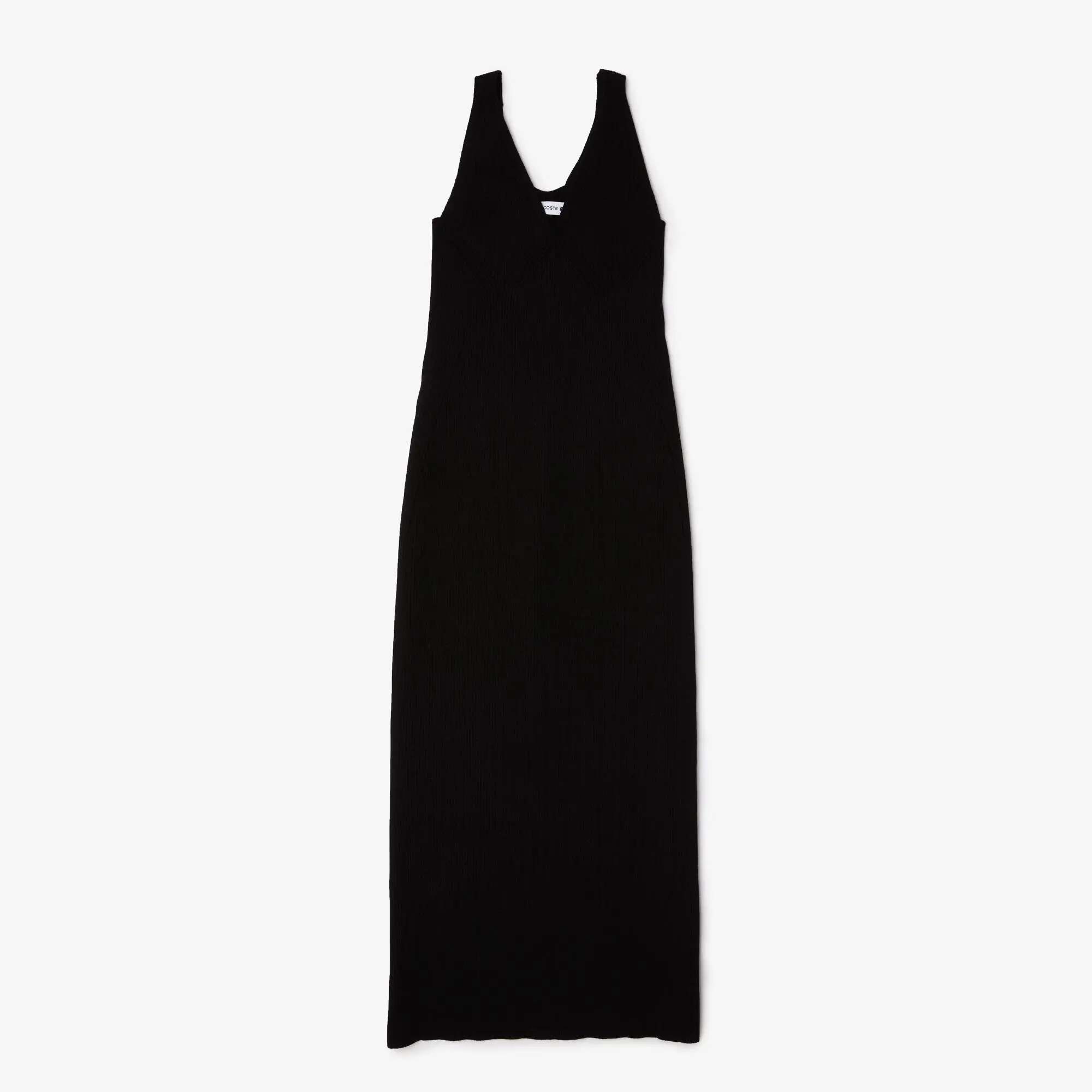 Lacoste Women’s Lacoste Sleeveless Knit Midi Dress. 2