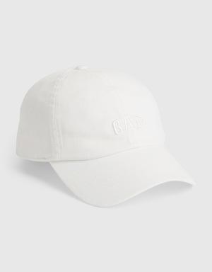 Logo Baseball Hat white