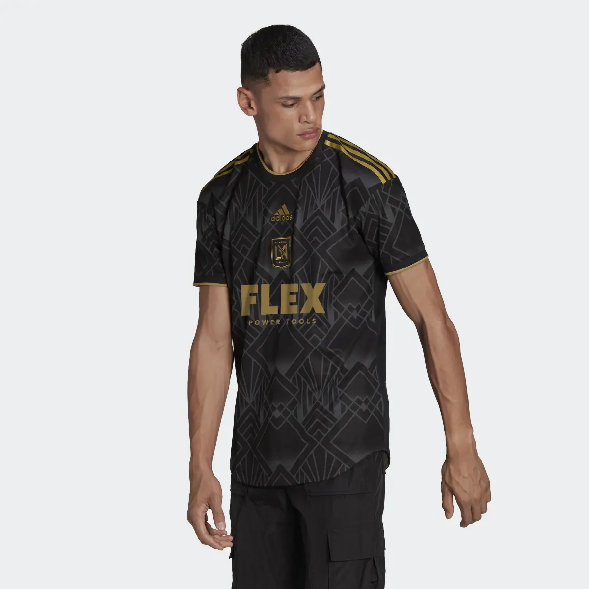 Adidas Los Angeles FC 22/23 Home Authentic Jersey. 2 Adidas Los Angeles FC 22/23 Home Authentic Jersey. 2