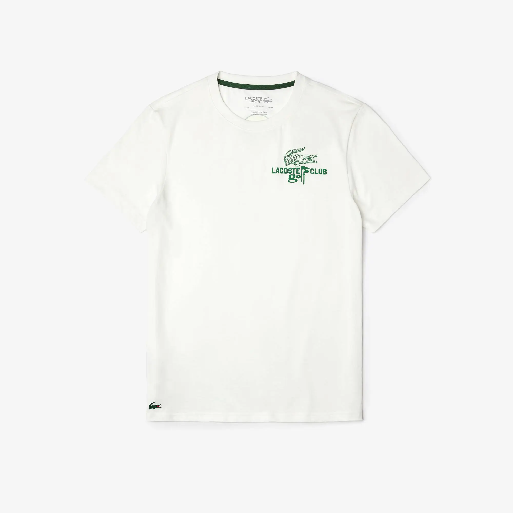 Lacoste Men’s Lacoste Golf Regular Fit Organic Cotton T-shirt. 2