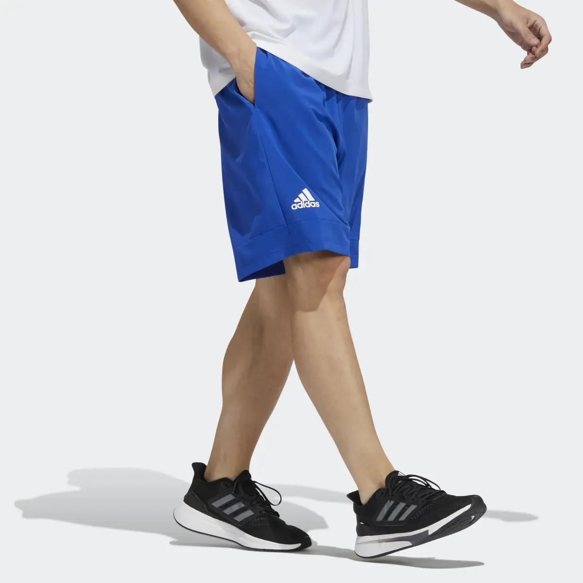 Adidas Stadium Training Shorts With Pockets. 3