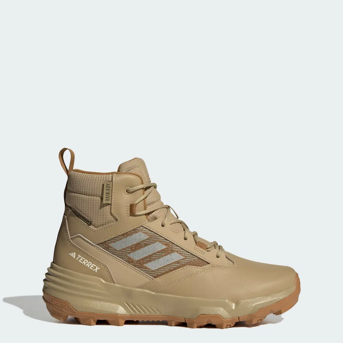 Adidas TERREX Unity Leather Mid RAIN.RDY Hiking Shoes. 1