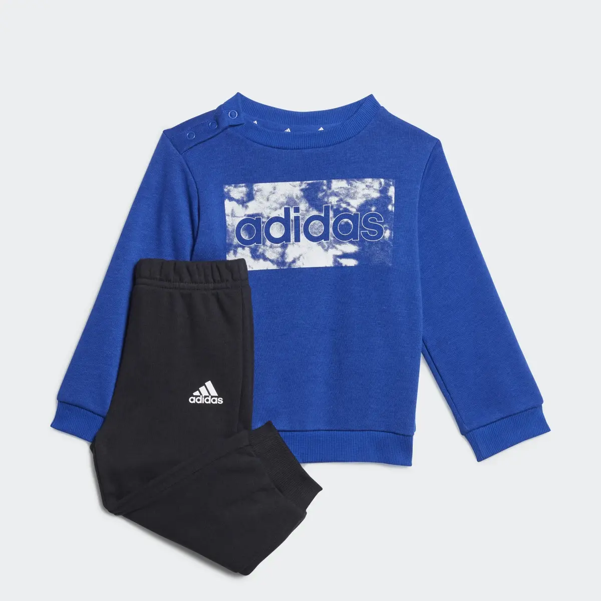 Adidas Essentials Sweatshirt and Pants. 1