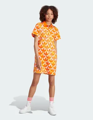 Trefoil Monogram Polo Dress