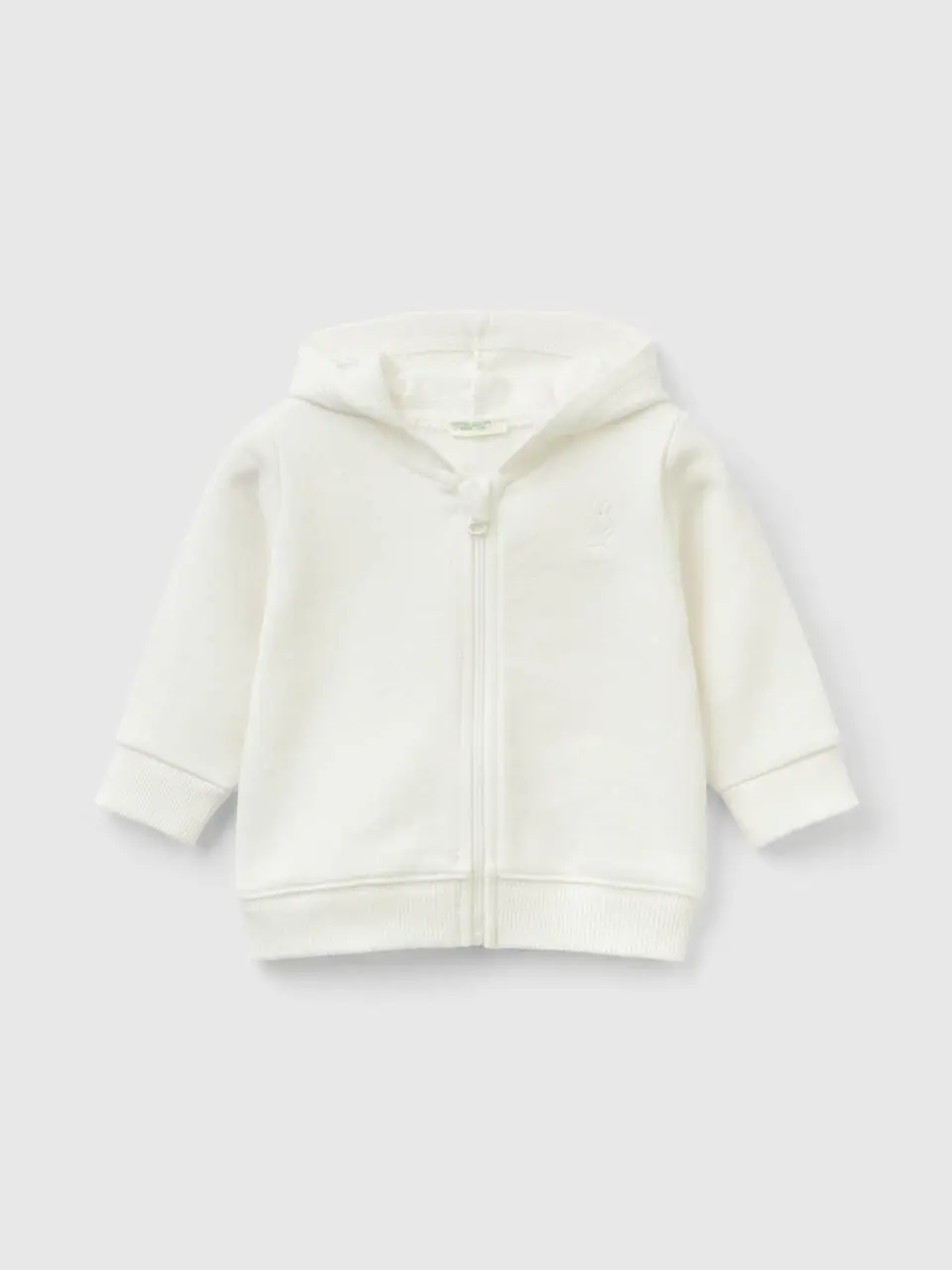 Benetton hoodie in organic cotton. 1