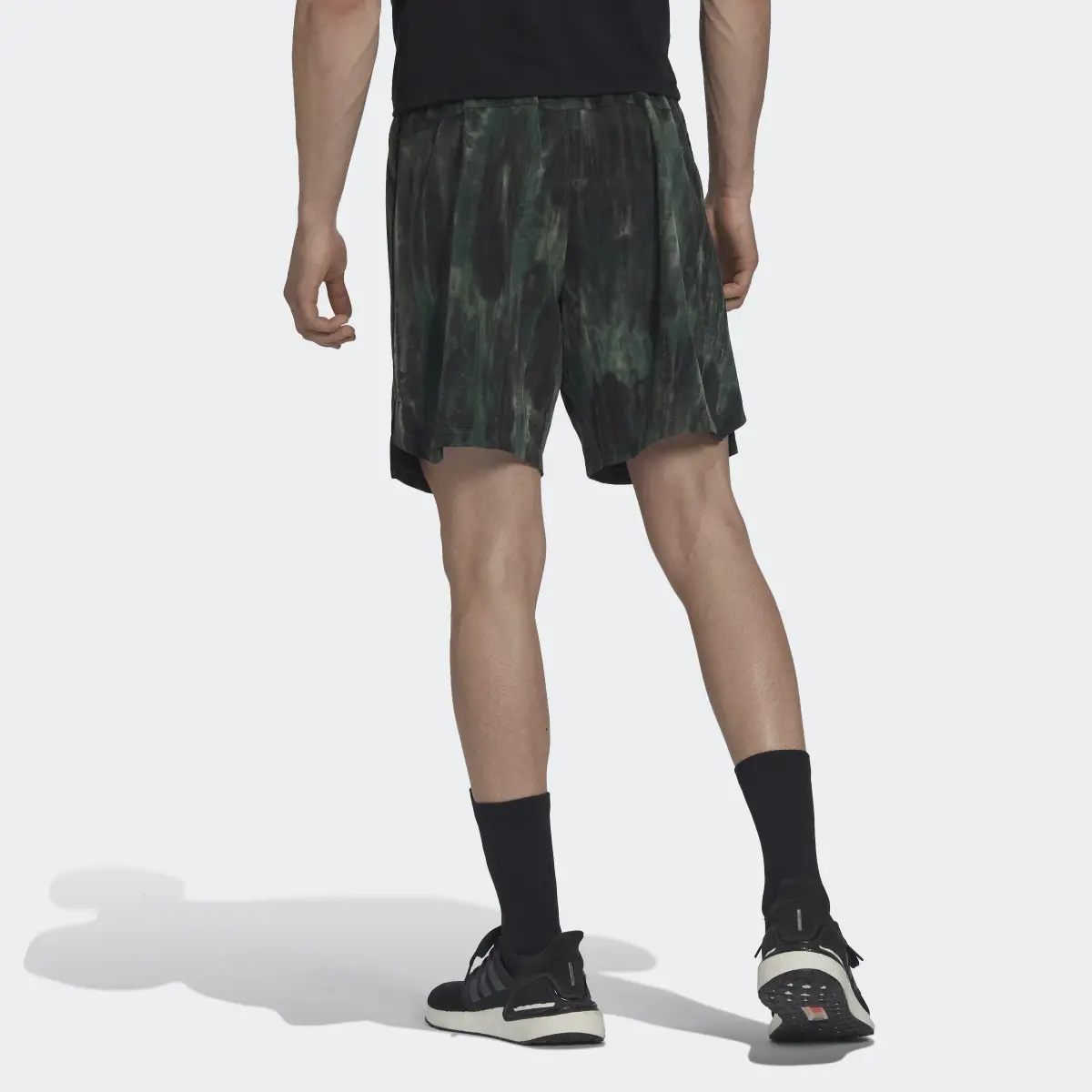 Adidas Workout Spray Dye Shorts. 2