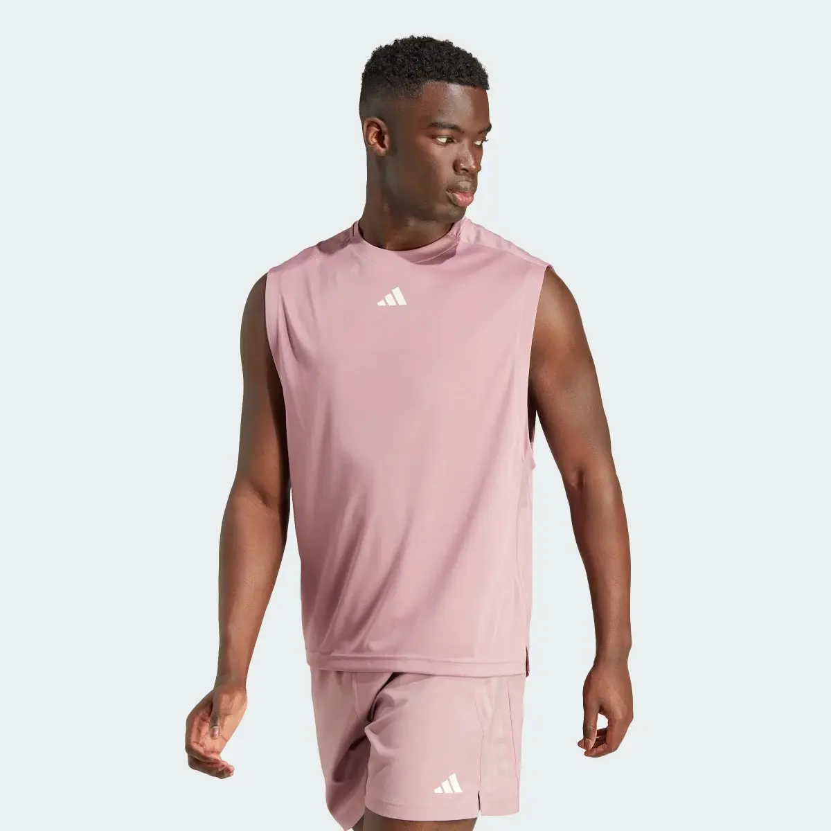 Adidas Gym Heat Tank Top. 2