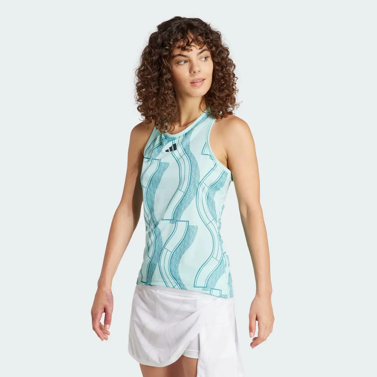 Adidas Club Tennis Graphic Tank Top. 2