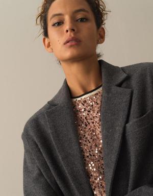 Oversize Uzun Blazer Ceket