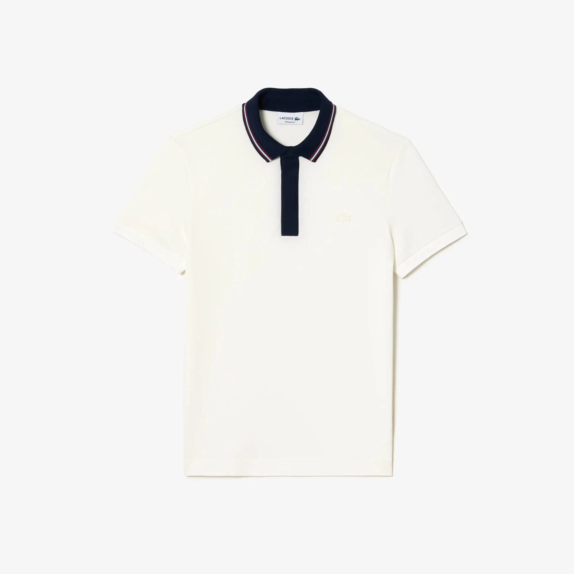 Lacoste Smart Paris Regular Fit Contrast Neck Polo Shirt. 2