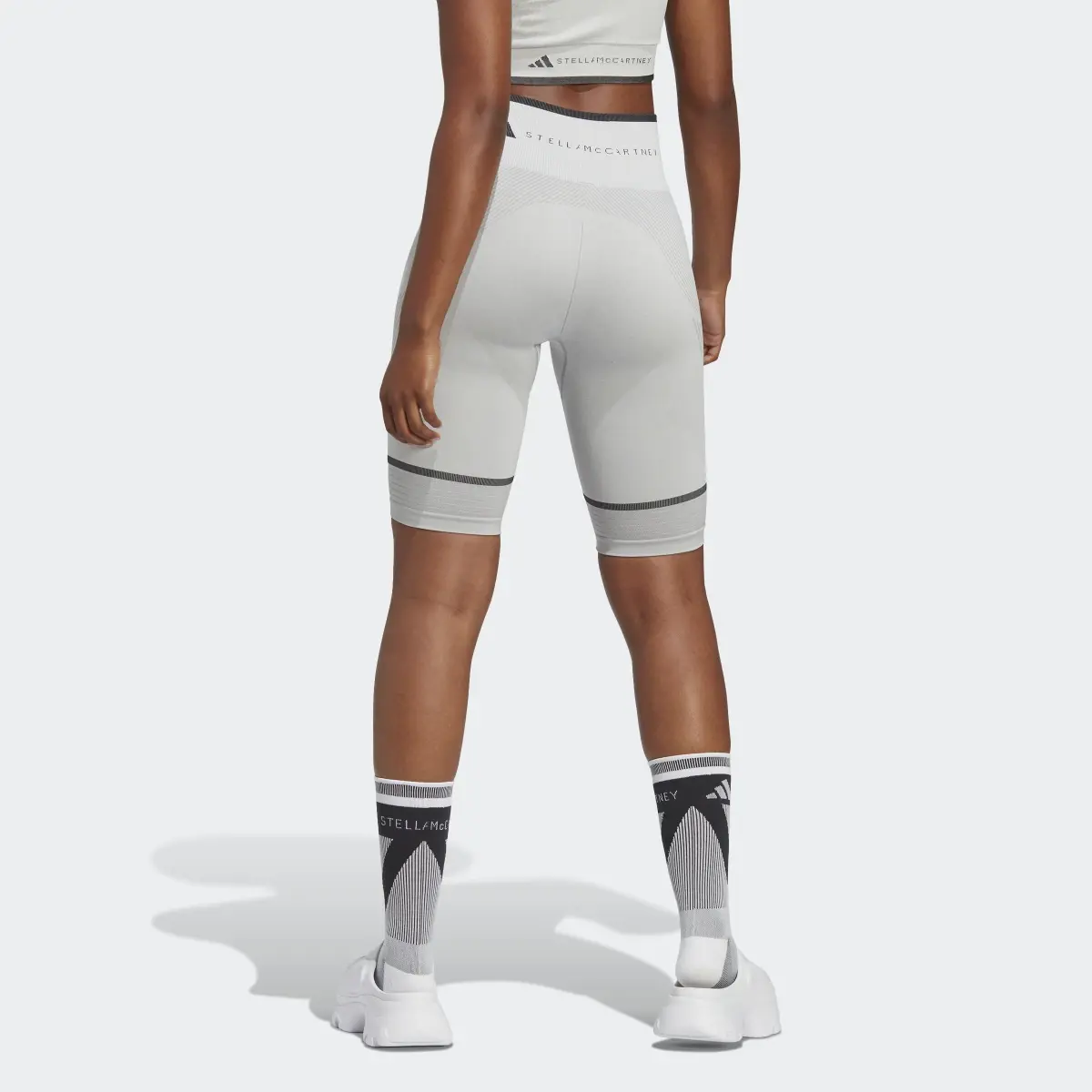Adidas by Stella McCartney TrueStrength Seamless Yoga Short Tights. 3