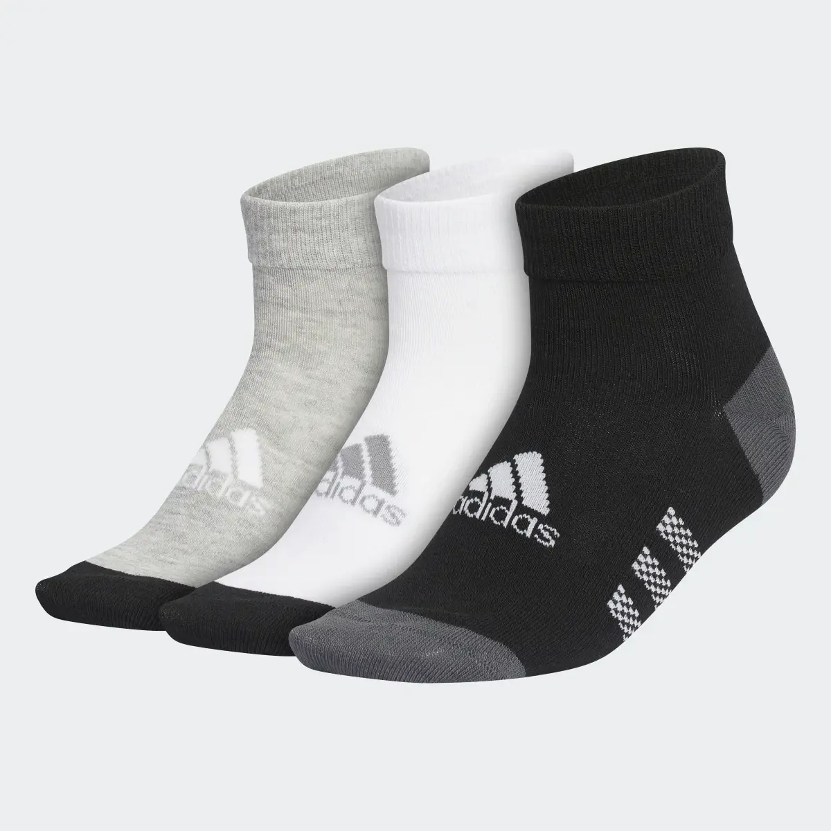 Adidas Ankle Socks 3 Pairs. 2