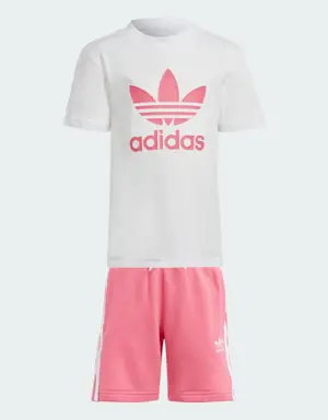 Adidas Ensemble Short et T-shirt Adicolor