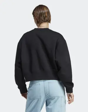 Adidas Adicolor Essentials Crew Sweatshirt. 3 Adidas Adicolor Essentials Crew Sweatshirt. 3