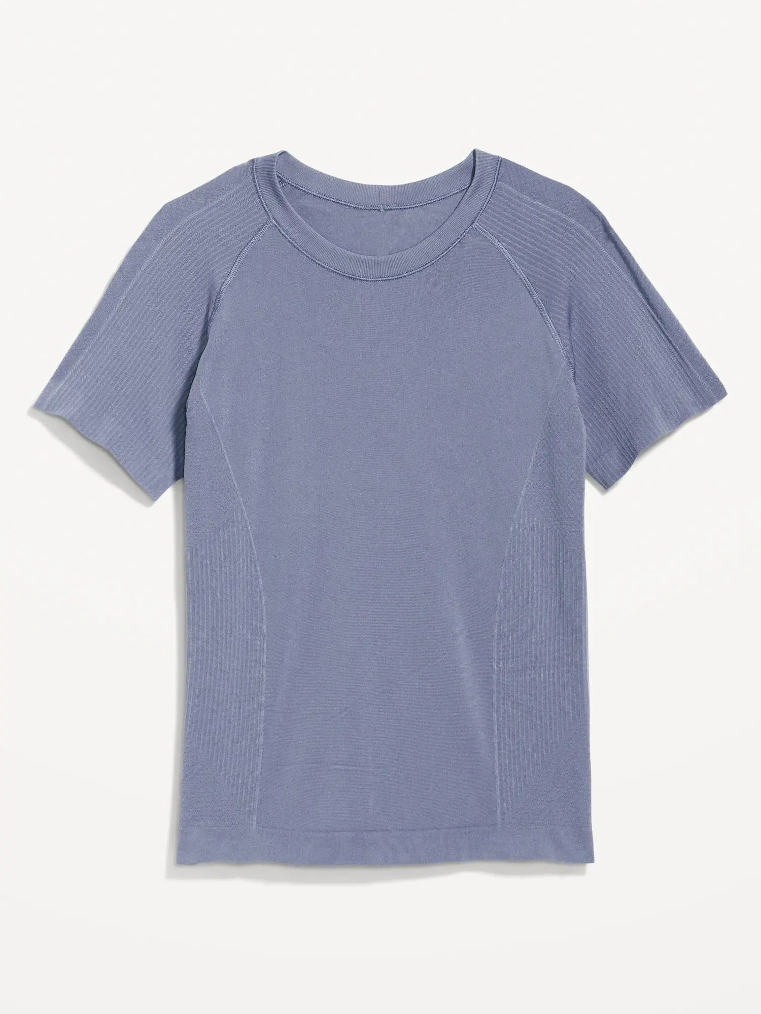 Old Navy Fitted Seamless Performance T-Shirt blue. 1