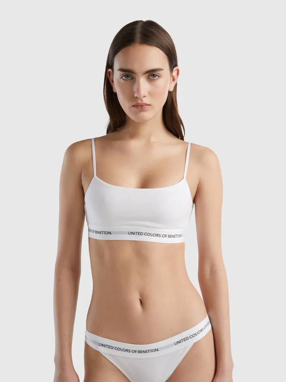 Benetton bra top in organic cotton. 1