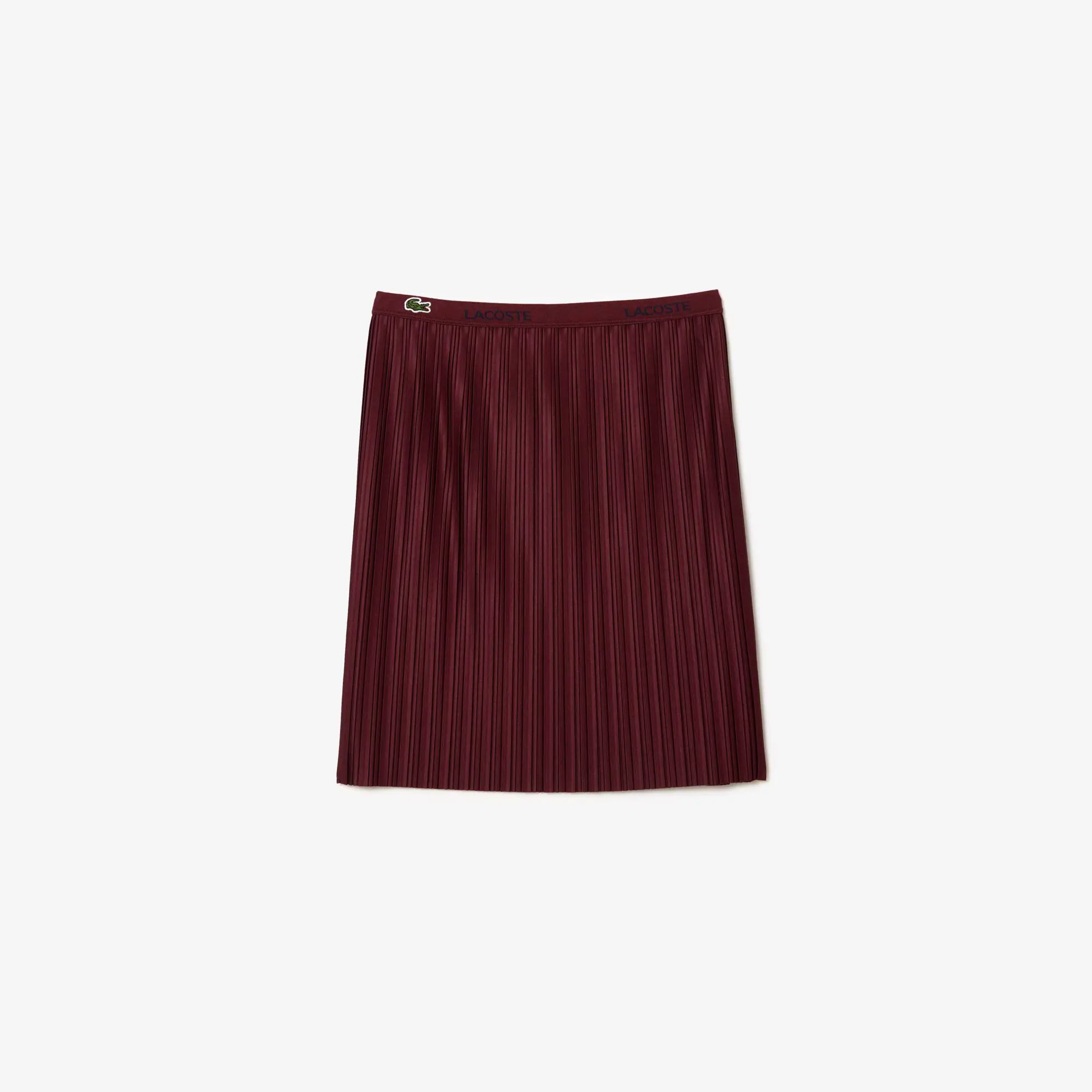 Lacoste Girls’ Lacoste Pleated Jersey Skirt. 1