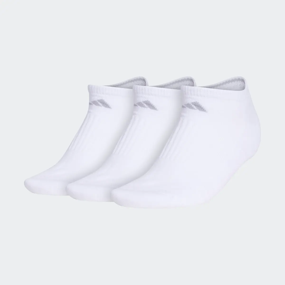 Adidas Cushioned 3 No-Show Socks 3 Pairs. 2