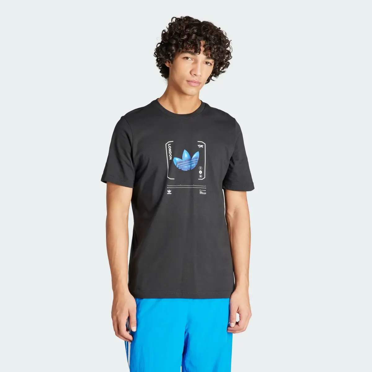 Adidas T-shirt London Graphic. 1