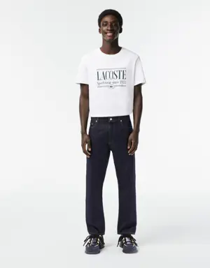 Lacoste Men's Lacoste Denim Cotton Five-Pocket Jeans