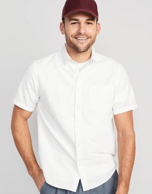 Old Navy Regular-Fit Everyday Oxford Shirt for Men white