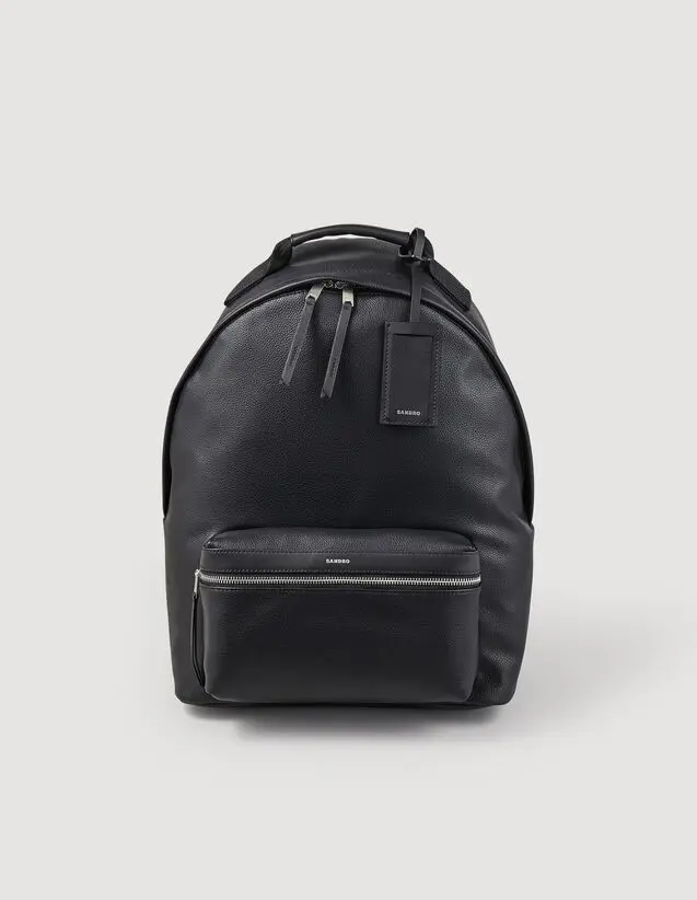 Sandro Coated canvas backpack. 1