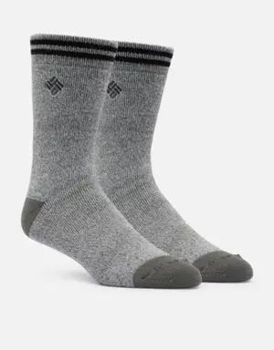 Men's Mid-Weight Thermal Sock - 2pk